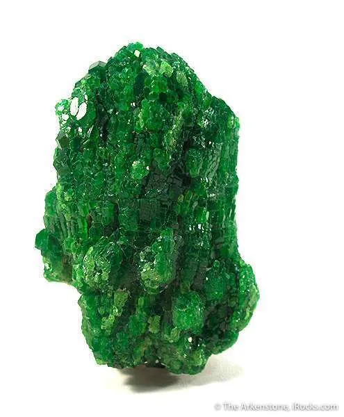 Demantoid Garnet (Pseudomorph?) image