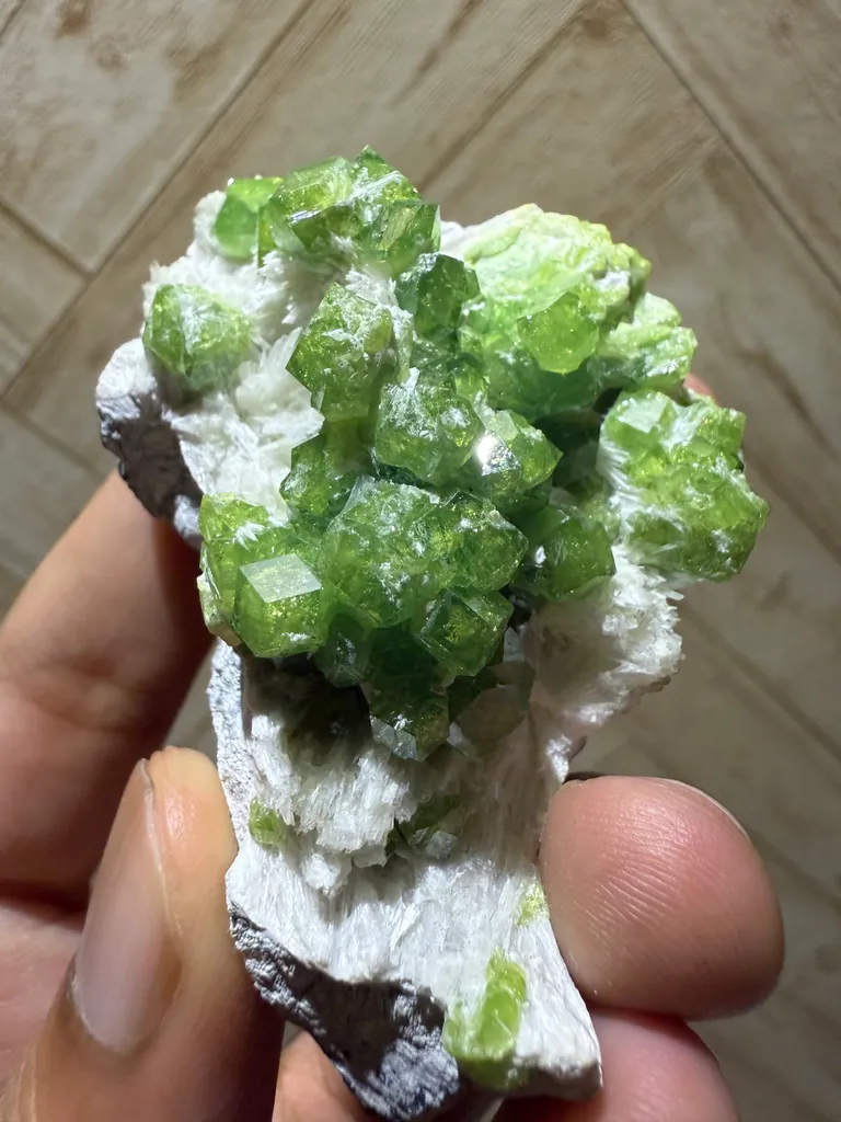 Demantoid Garnet Specimen from Afghanistan - image 3