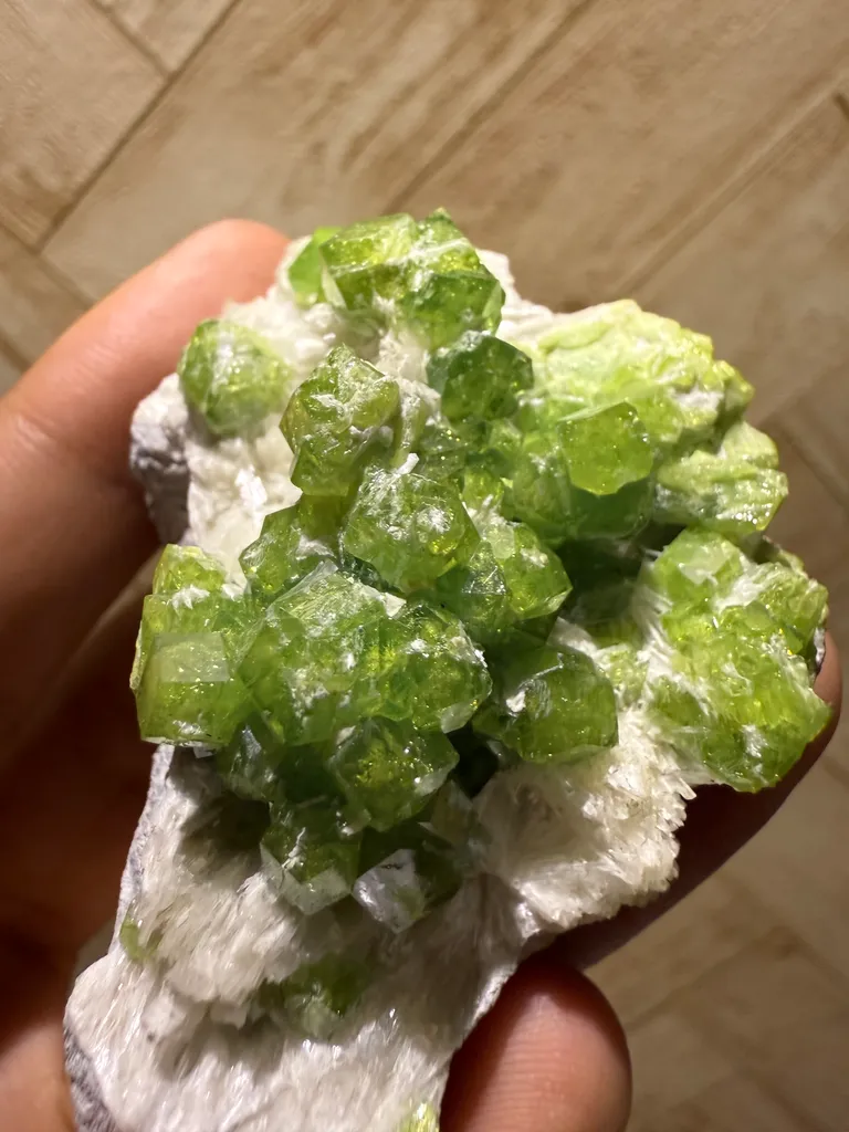 Demantoid Garnet Specimen from Afghanistan - image 7