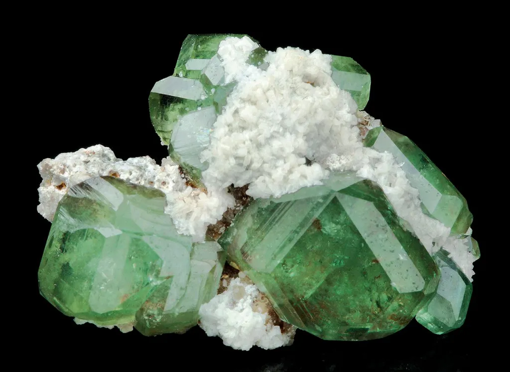 Demantoid, Stilbite - image 1