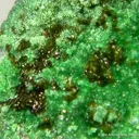 Demesmaekerite With Guilleminite on Selenium-Rich Digenite - image 2