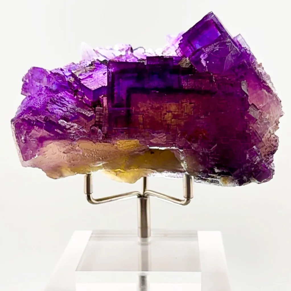 Denton Mine Fluorite That rich saturated purple is impossible to ignore image