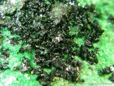 Derriksite With Malachite - image 1