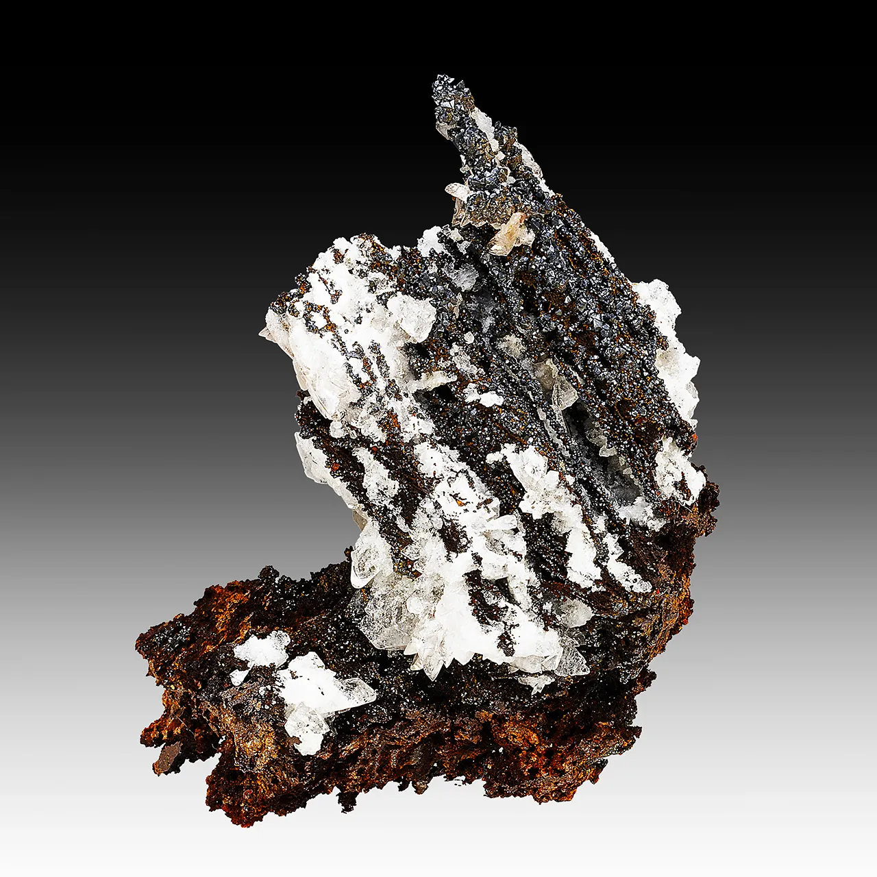 Descloizite with Calcite - image 1