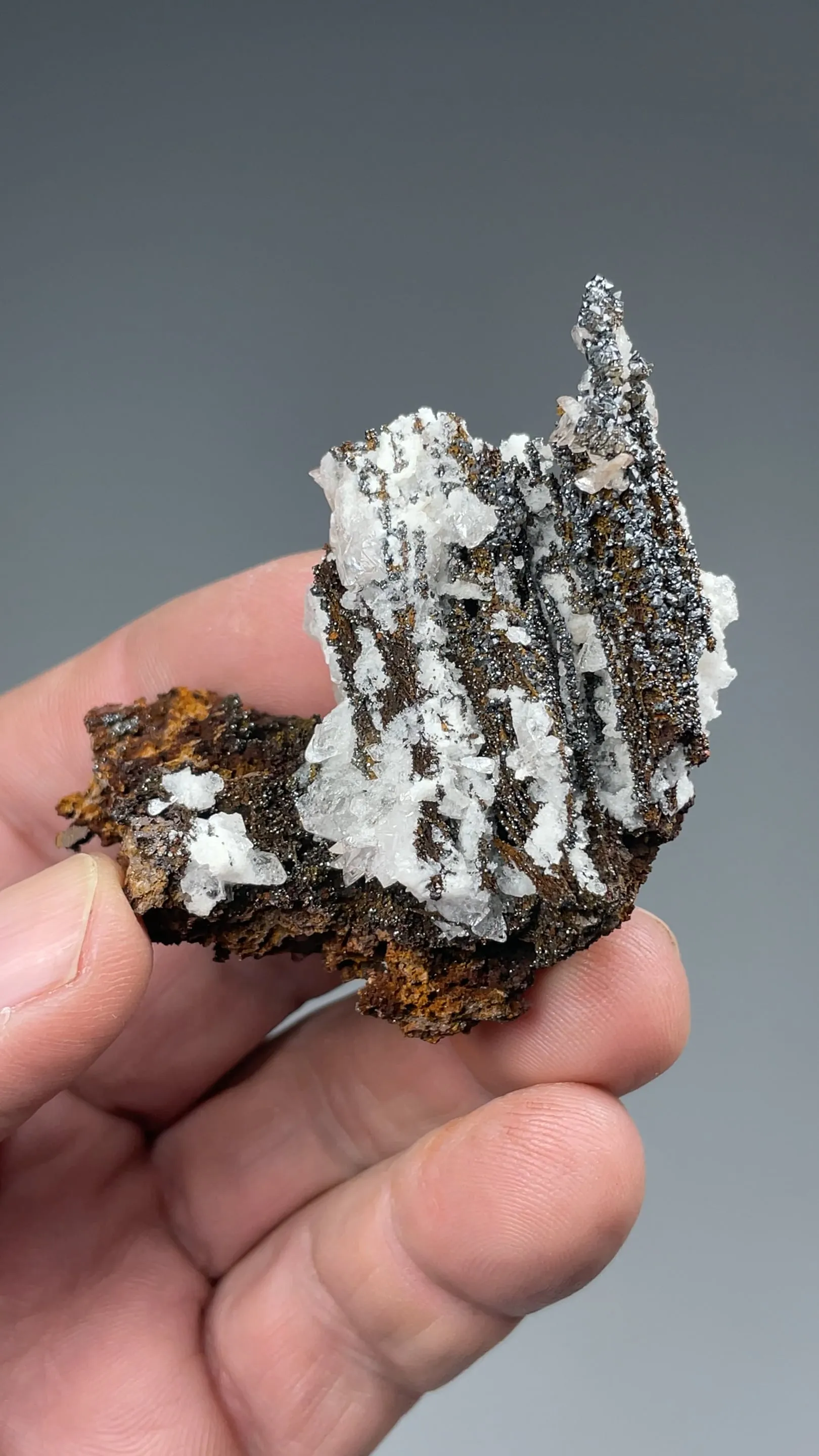 Descloizite with Calcite - image 2
