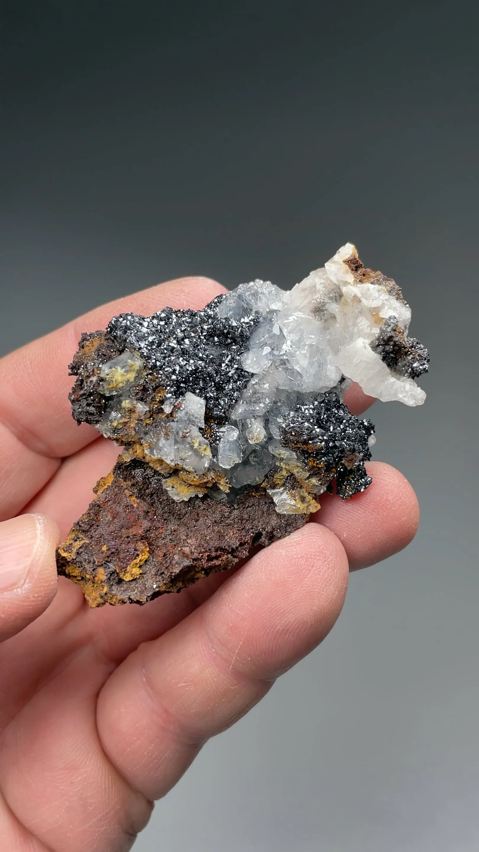 Descloizite with Calcite - image 2