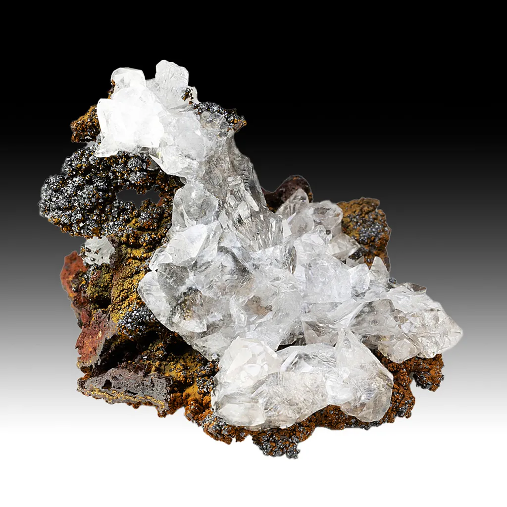 Descloizite with Calcite image