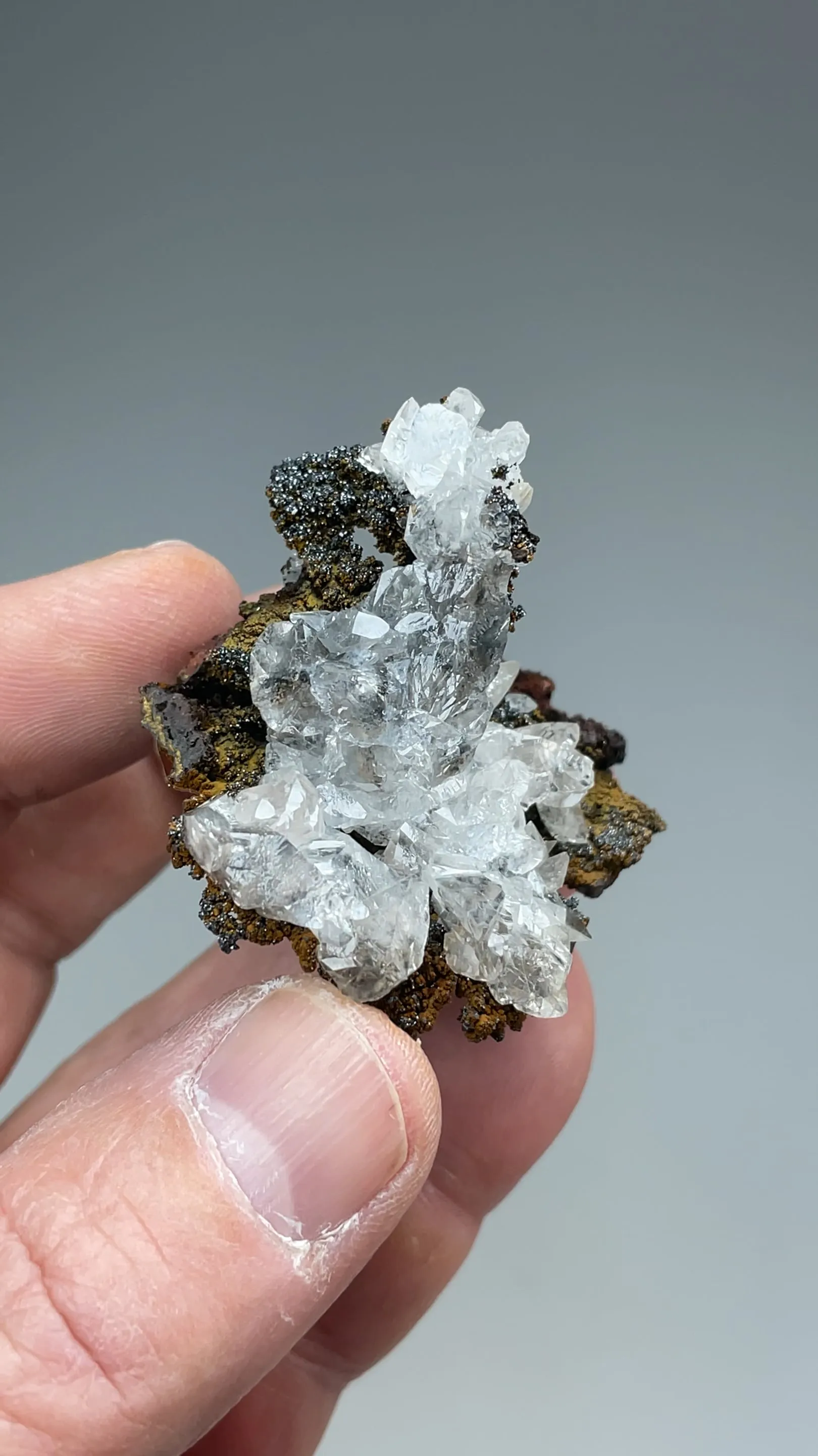 Descloizite with Calcite - image 2