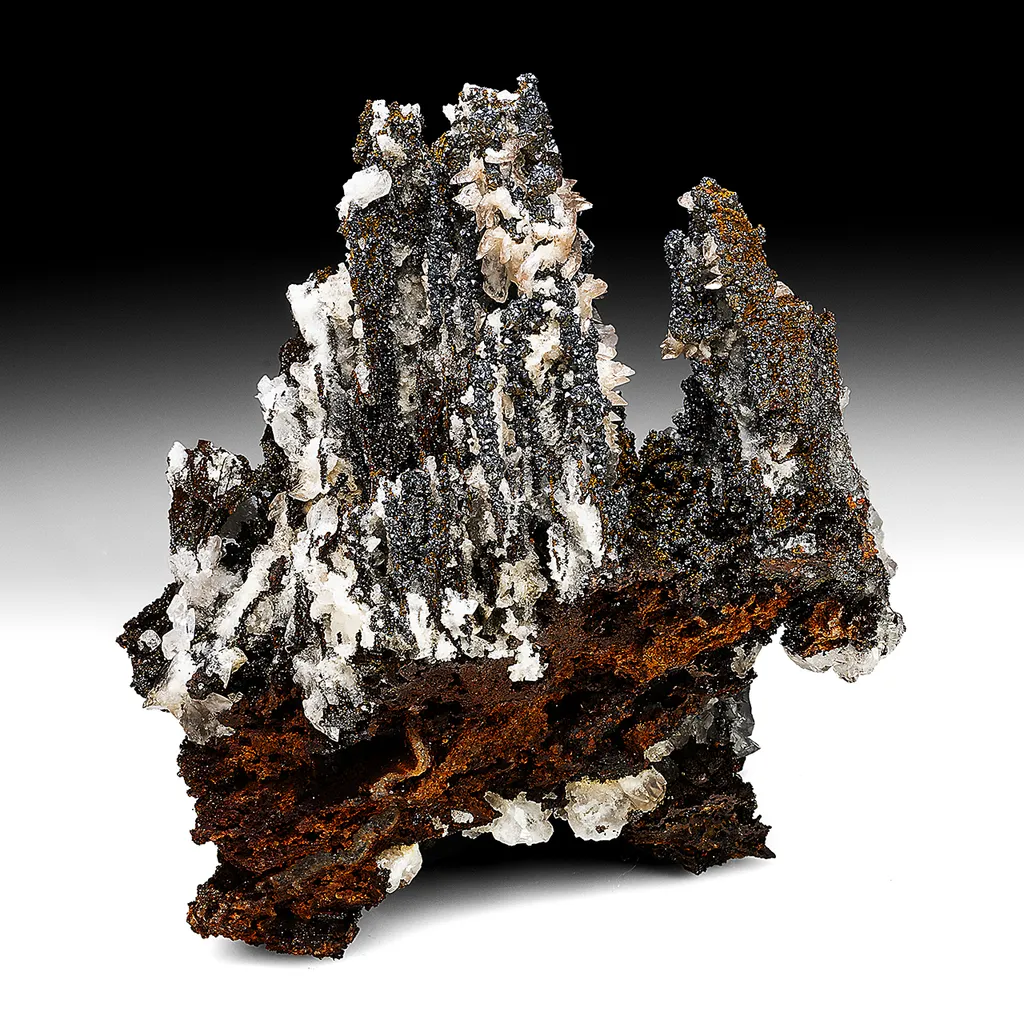 Descloizite with Calcite image