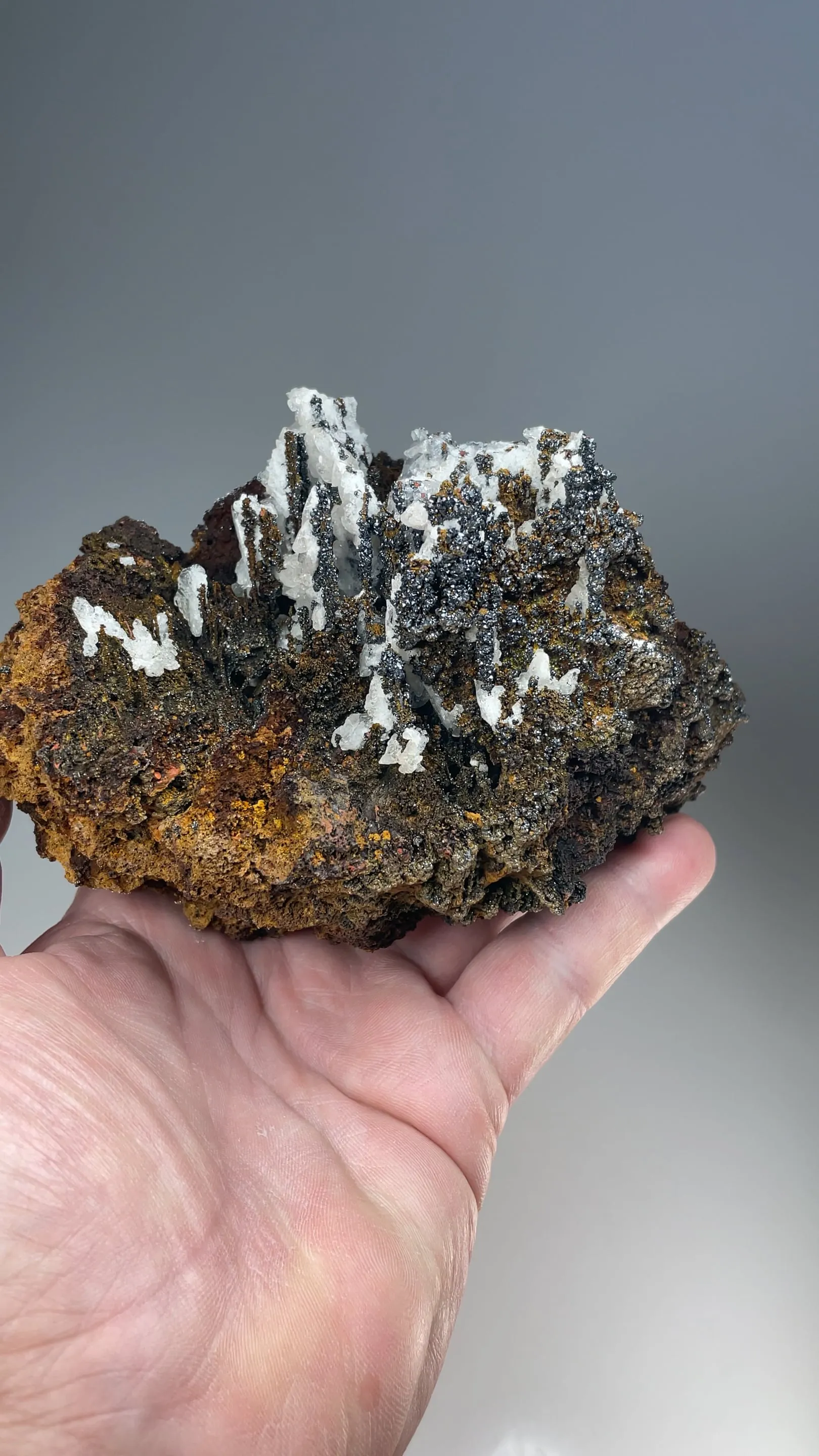 Descloizite with Calcite - image 2