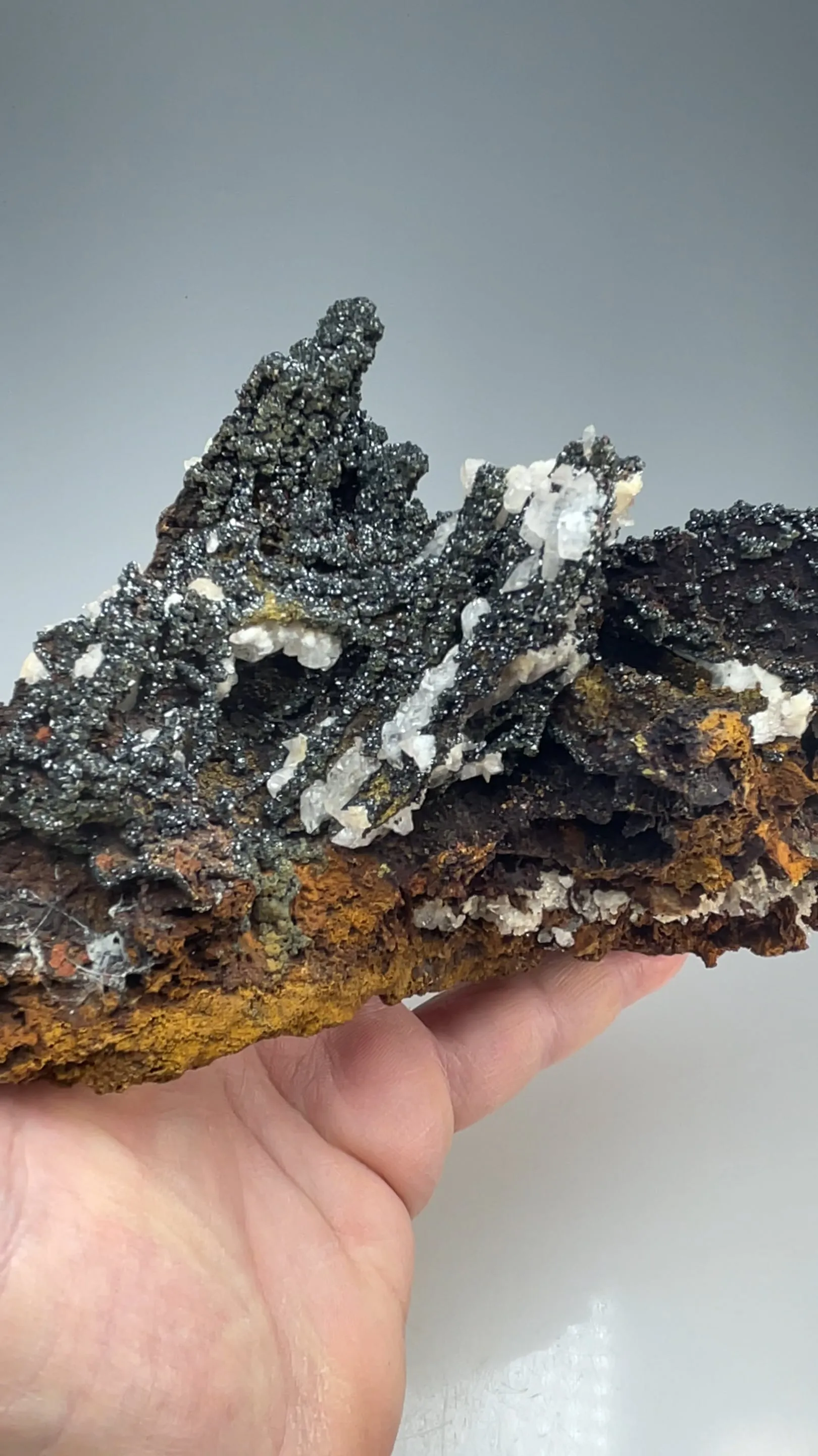 Descloizite with Calcite - image 2