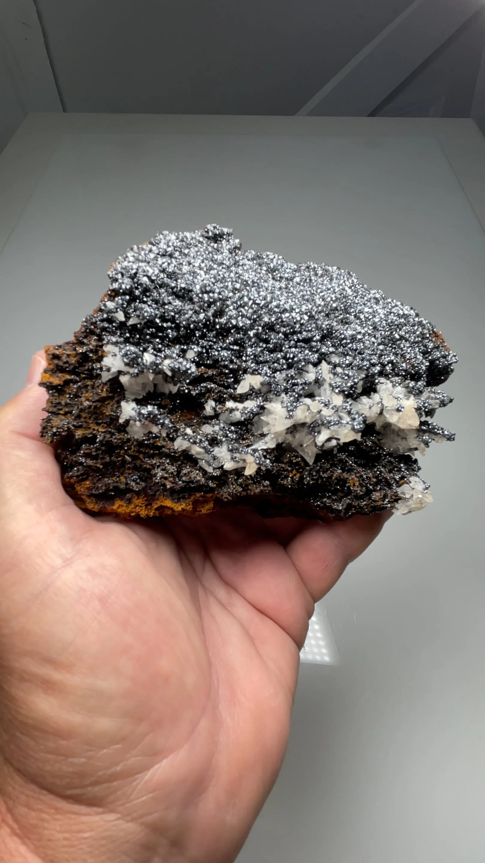 Descloizite with Calcite - image 2