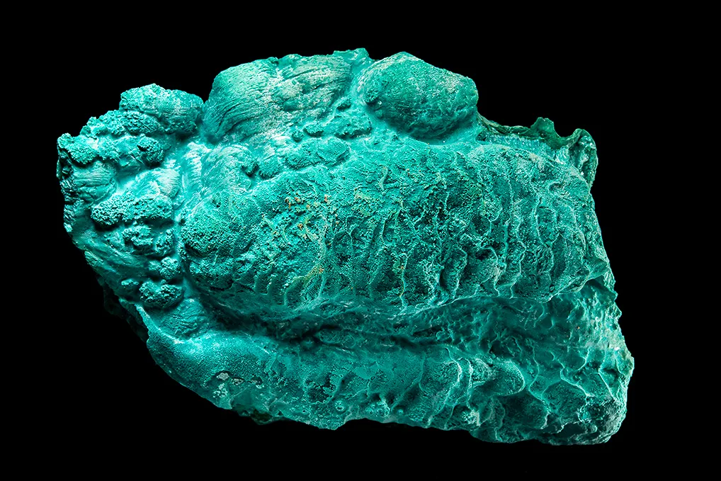 Devilline with Malachite image
