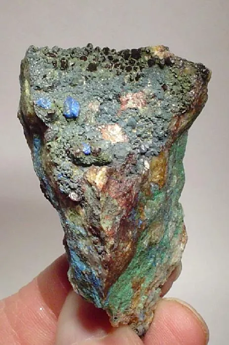 Diaboleite, Quartz (Var: Amethyst) image