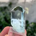 Diamond Cut Blue Transparent Aquamarine Crystal from Pakistan - image 9