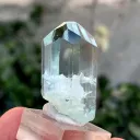 Diamond Cut Blue Transparent Aquamarine Crystal from Pakistan - image 2
