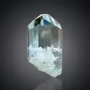 Diamond Cut Blue Transparent Aquamarine Crystal from Pakistan - image 1