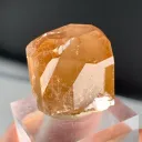 Diamond Cut Terminated Golden Color Topaz Crystal from Skardu Pakistan - image 3