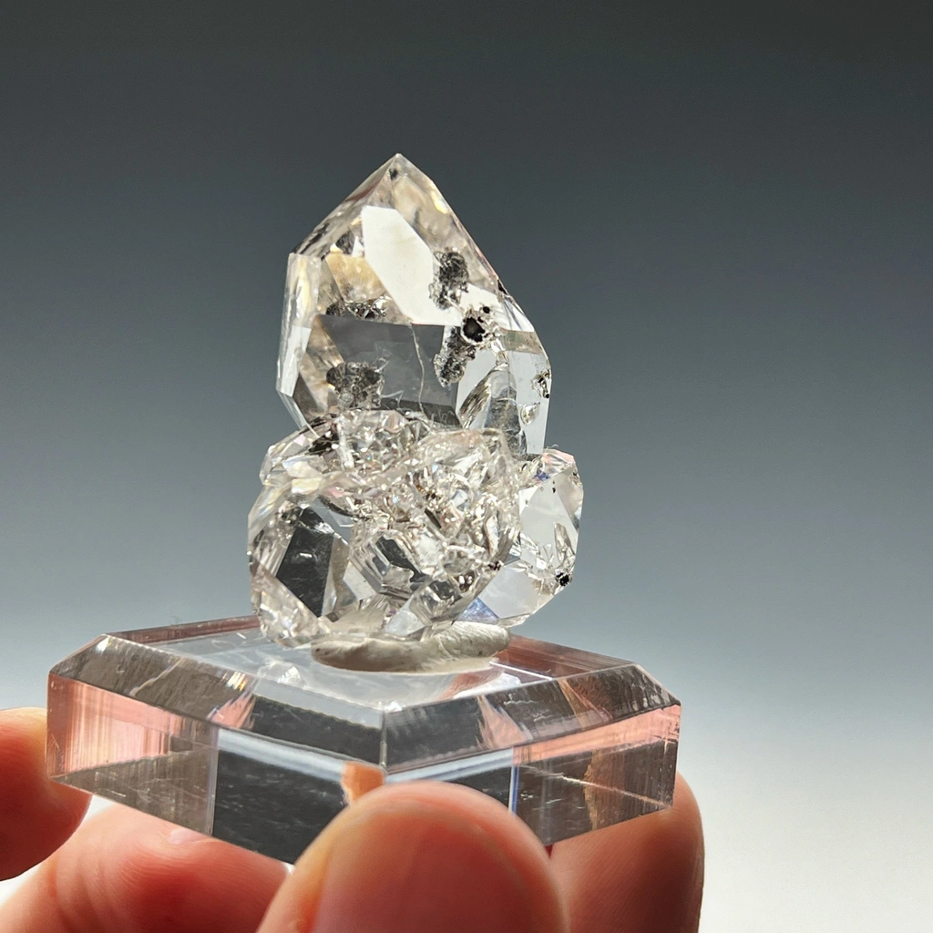 Diamond from Ace of Diamonds Mine, Middleville, Town of Newport, Herkimer County, New York, USA - image 4