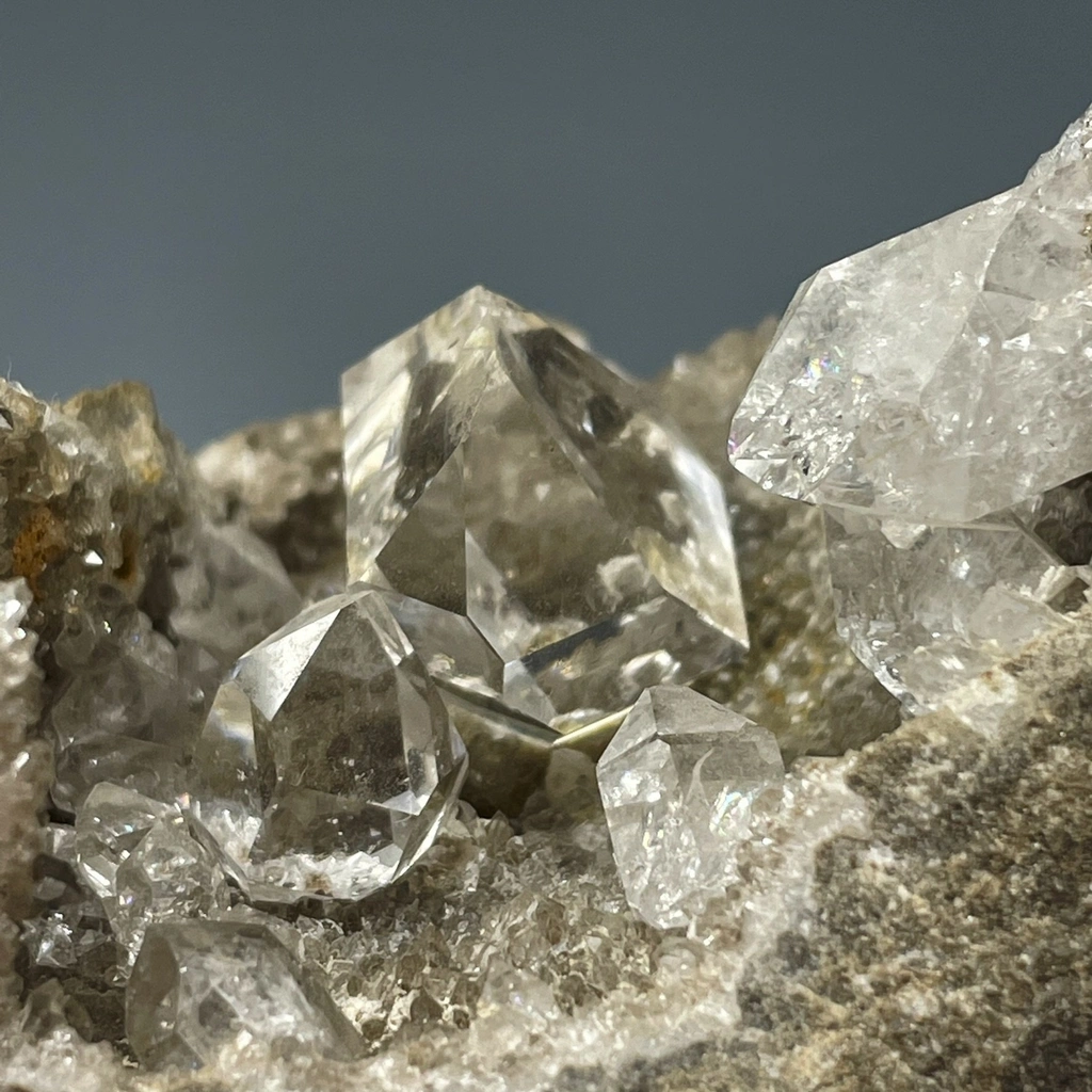 Diamond from Diamond Acres diggings, New York, USA - image 2
