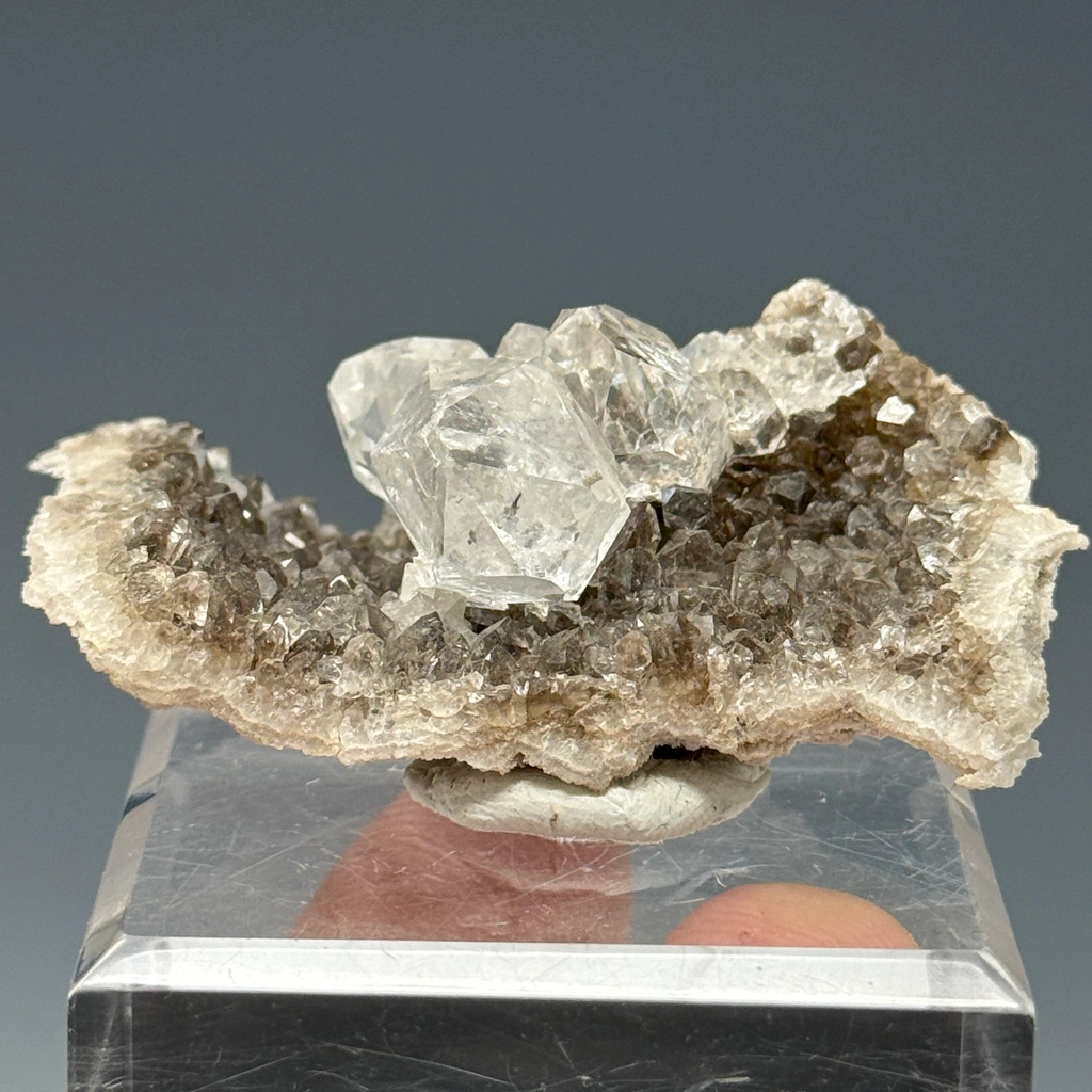 Diamond from Diamond Acres diggings, New York, USA image