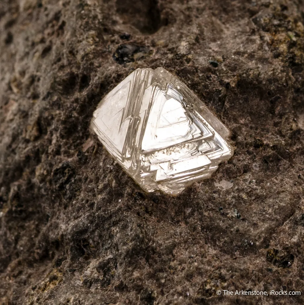 Diamond in matrix image