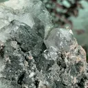 Diamond Quartz and Skeletal Etched Quartz Crystal on Matrix with Chloride Specimen from Pakistan , Collection Grade - image 8