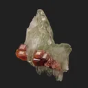 Diopside and Grossular var. Hessonite - image 1