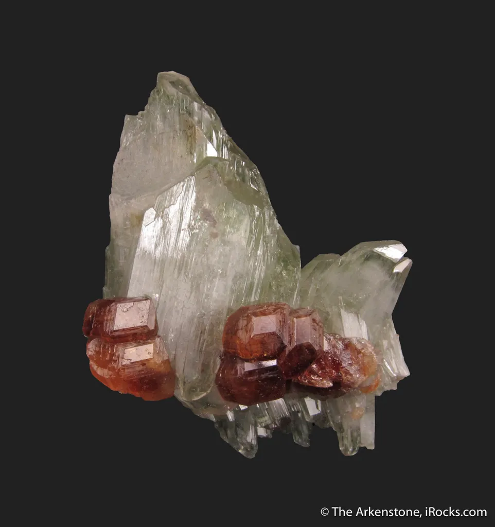 Diopside and Grossular var. Hessonite - image 6