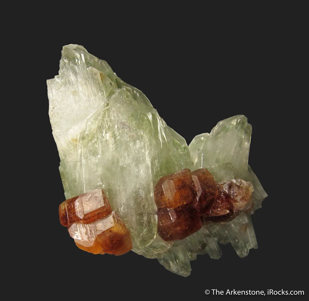 Diopside and Grossular var. Hessonite - image 5