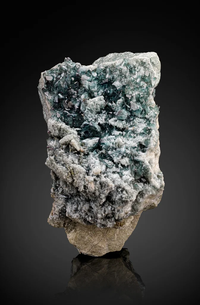 Diopside from Bazhenovsk deposit, Asbest, Sverdlovsk Oblast, Russia - image 2