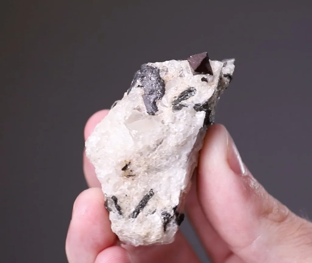 Diopside from Oka complex, Québec, Canada - image 1