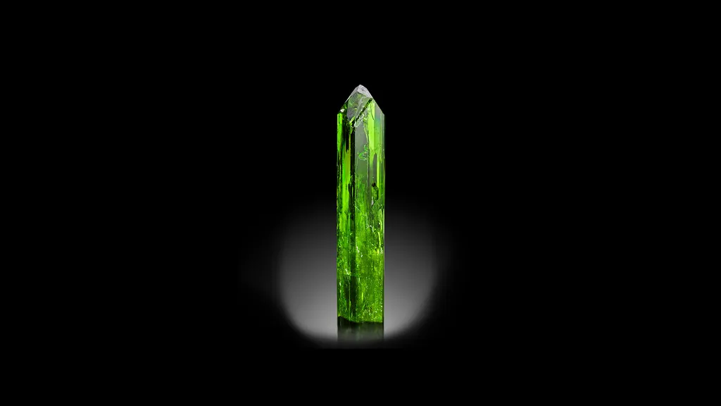 Diopside (var. Chromian) image