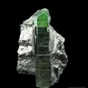 Diopside (Var. Chromian Diopside) in Cobaltite - image 1
