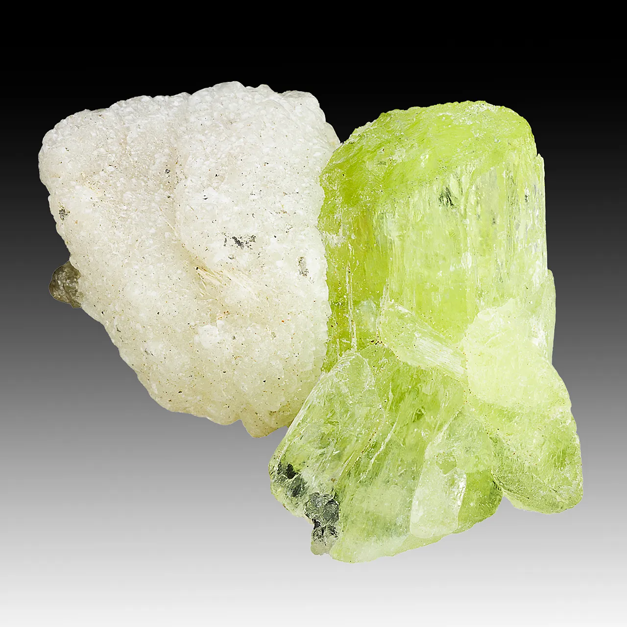 Diopside with Calcite - image 1