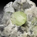 Diopside with Calcite, Graphite - image 1