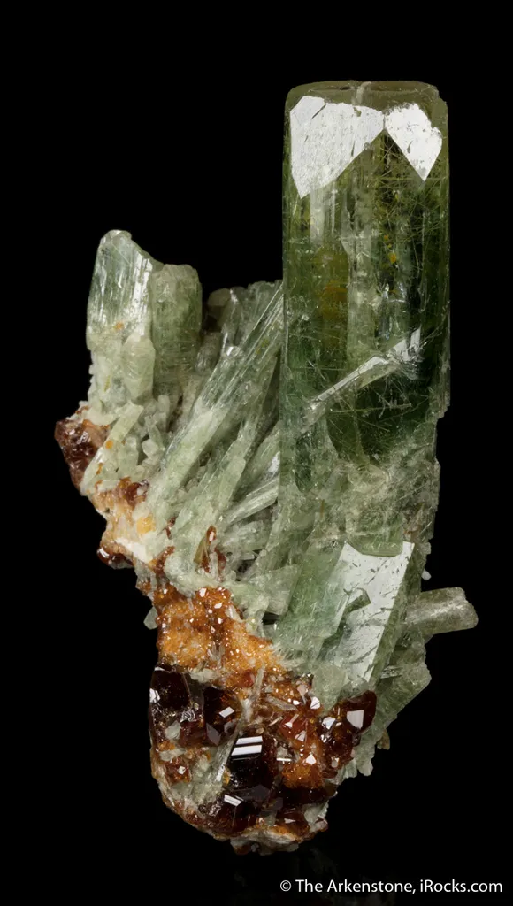 Diopside with Grossular Garnet - image 3