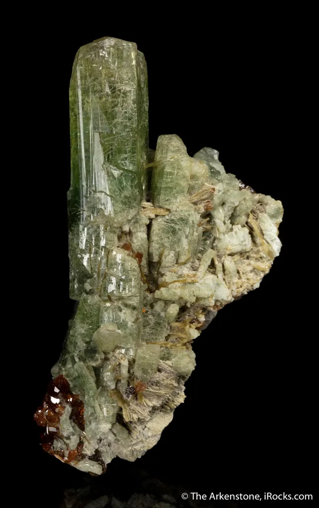 Diopside with Grossular Garnet - image 6