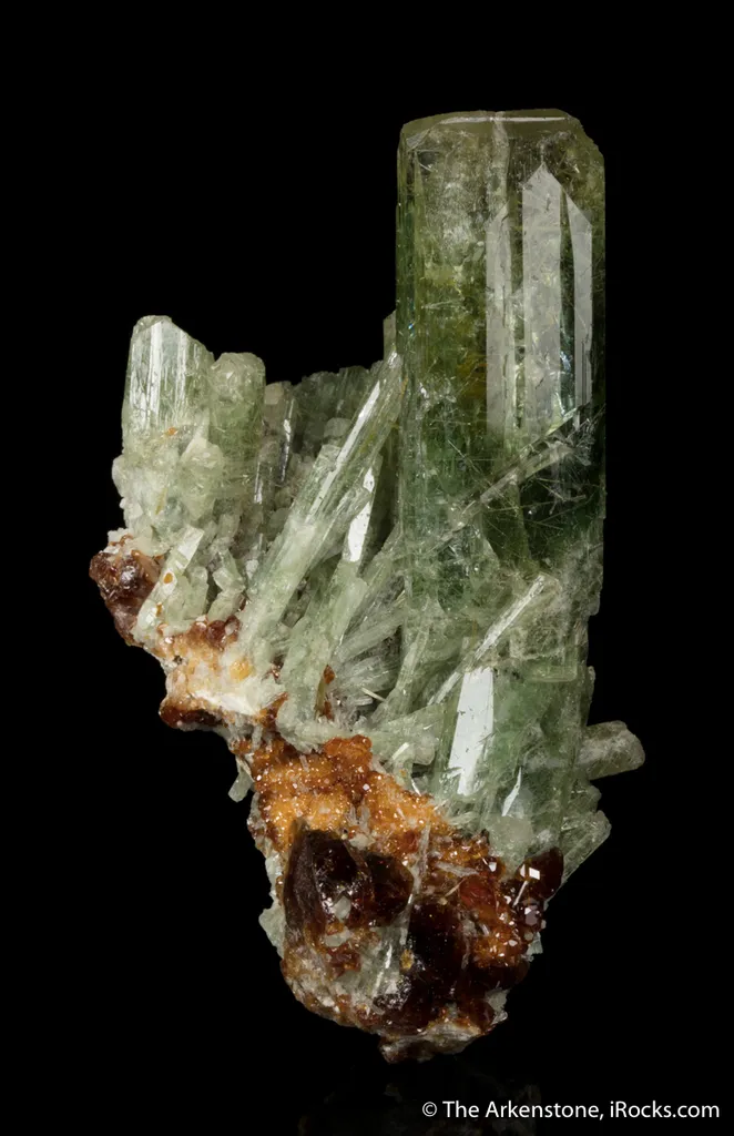 Diopside with Grossular Garnet - image 2