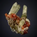 Diopside with Grossular var. Hessonite - image 3