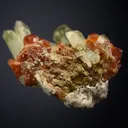 Diopside with Grossular var. Hessonite - image 4