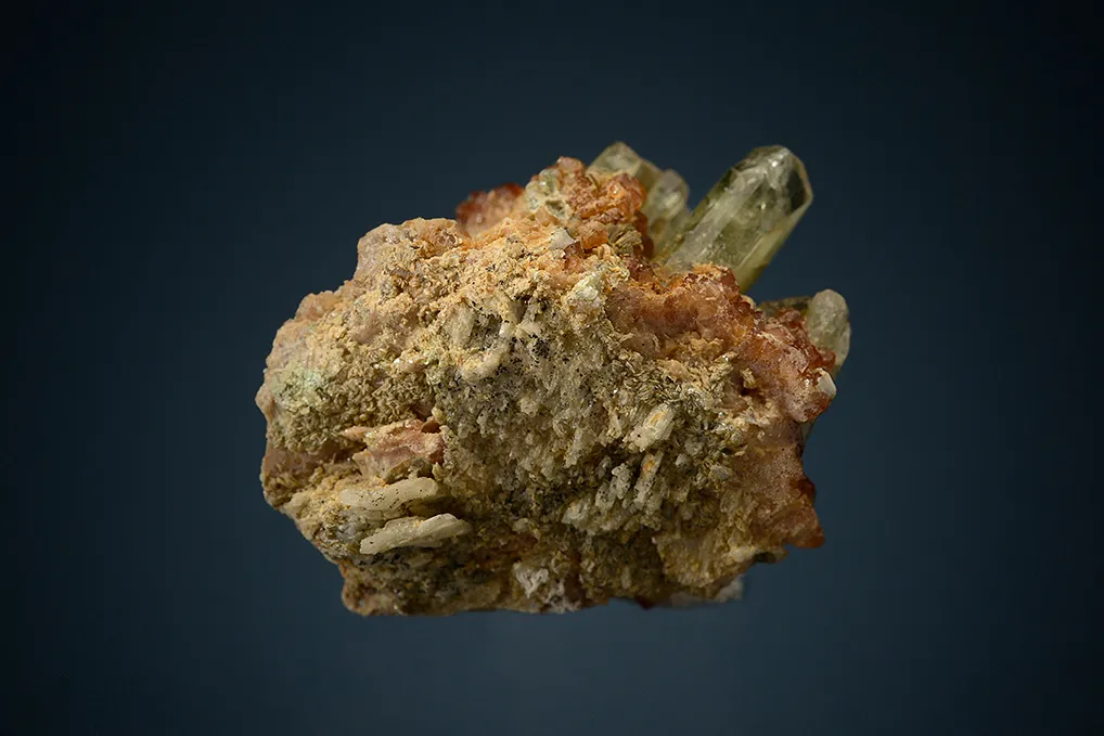 Diopside with Hessonite - image 2