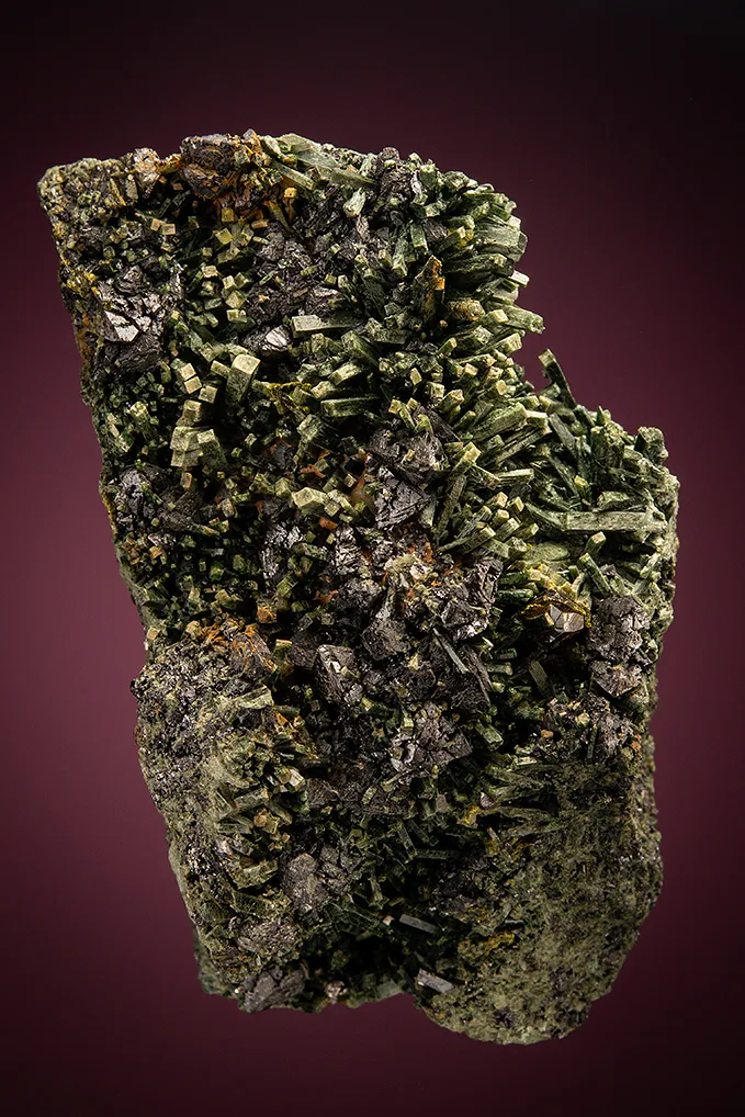 Diopside with Magnetite image