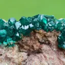 Dioptase 129 grams - Tantara Mine, Shinkolobwe, Kambove Territory, Haut-Katanga, DR Congo - image 6