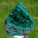 Dioptase 197 grams - Mpita prospect, Kimbedi, Mindouli District, Pool Department, Republic of Congo - image 1