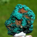 Dioptase 220 grams - Mpita prospect, Kimbedi, Mindouli District, Pool Department, Republic of Congo - image 6