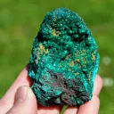 Dioptase 238 grams - Mpita prospect, Kimbedi, Mindouli District, Pool Department, Republic of Congo - image 1