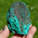 Dioptase 238 grams - Mpita prospect, Kimbedi, Mindouli District, Pool Department, Republic of Congo - image 7