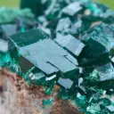 Dioptase 43 grams - Tantara Mine, Shinkolobwe, Kambove Territory, Haut-Katanga, DR Congo - image 3