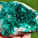 Dioptase 552 grams - Tsumeb Mine, Tsumeb, Oshikoto Region, Namibia - image 6